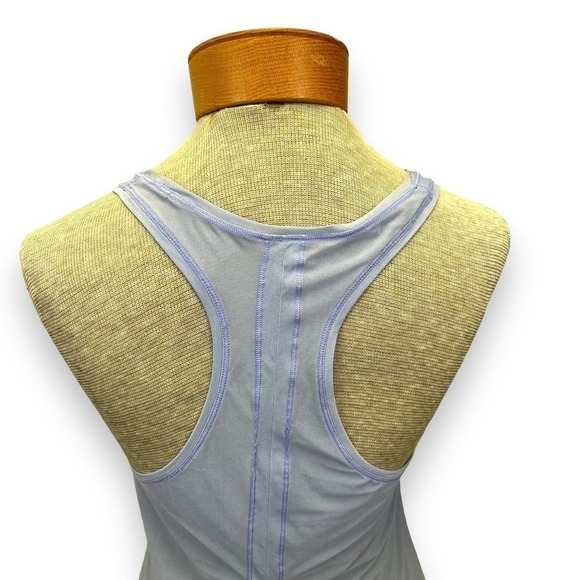 Lululemon Tank Womens 4 Hydrangea Blue Two With One Singlet Lightweight - Picture 7 of 15